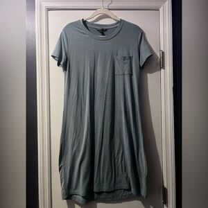 Free Fly Apparel Women's Midi Dress - Blue/Gray